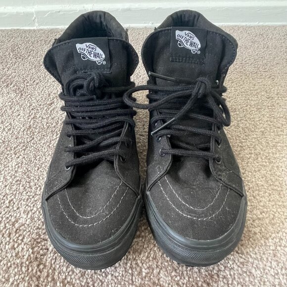 Vans Sk8-Hi Black Adult Hi-Top Sneaker - New without original box. - Picture 2 of 7